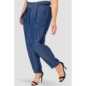 D. Jeans Women's Skinny Harem Denim Pants High Rise Blue Size 6